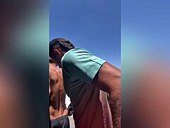 Dotadao ramped up the intensity slamming without condom deep into that white twink's tight ass for raw pleasure