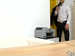 Naughty bear gives obscene deep blowjob cumshot 😈🍆💦