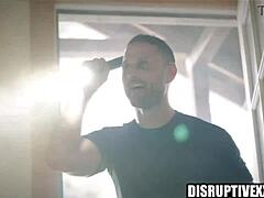 रफ केबिन बेयरबैक में डीपथ्रोट फेसफक और हार्डकोर हंक की पेलिंग