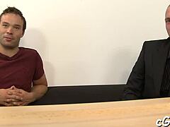 Monster black cocks stretch twink holes in hardcore sloppy blowbang fucks