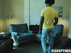 black and white agents bareback fuck undercover hard