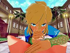 link x tartaglia yaoi handjob blowjob creampie pov fuck!