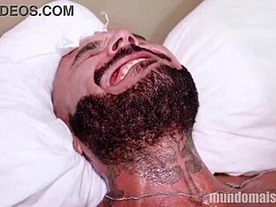 Older men and boy threesome
